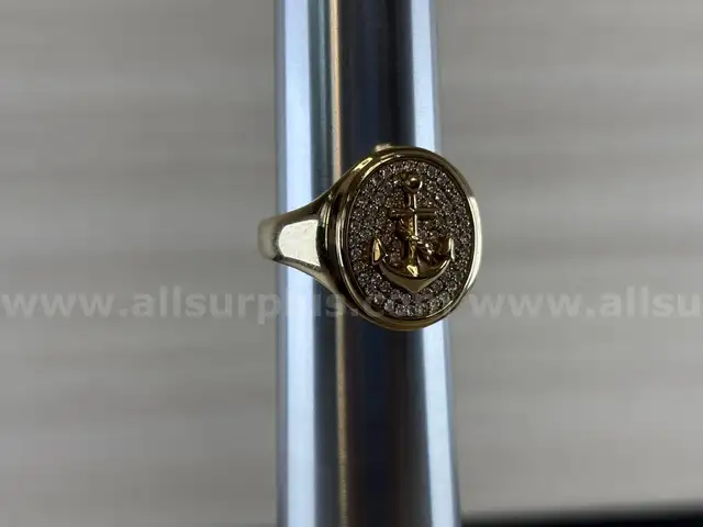 Anchor Ring  (Marked: EFFY 14K)