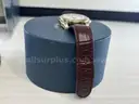 Citizen Eco Drive White Dial Brown Leather Strap Men&#x27;s Watch