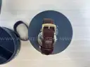 Citizen Eco Drive White Dial Brown Leather Strap Men&#x27;s Watch