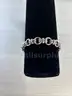 Vintage Link Toggle Clasp Bracelet (Marked 350 )