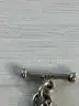 Vintage Link Toggle Clasp Bracelet (Marked 350 )