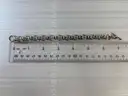 Vintage Link Toggle Clasp Bracelet (Marked 350 )