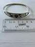 Vintage Abalone Sterling Silver Bracelet