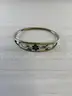 Vintage Abalone Sterling Silver Bracelet