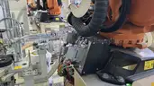 Kuka/Pfeiffer Components of Tank Assembly/Leak Testing Line