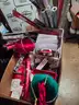 Large Christmas Holiday Supply Lot &#x2013; Gift Bags, Wrapping Paper, D&#xE9;cor, Tags, Ornaments, Lights, Timers &#x2013; Mixed Retail Ov