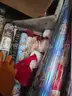 Large Christmas Holiday Supply Lot – Gift Bags, Wrapping Paper, Décor, Tags, Ornaments, Lights, Timers – Mixed Retail Ov