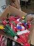 Large Christmas Holiday Supply Lot – Gift Bags, Wrapping Paper, Décor, Tags, Ornaments, Lights, Timers – Mixed Retail Ov