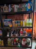 Massive mixed lot of cleaning products, including laundry detergent, dish soap, disinfectants, degreasers, sprays, powde