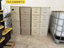 Metal File Cabinets - Four Drawers