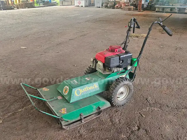 Billy Goat Outback Walk Behind Bush Hog Mower
