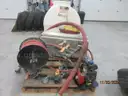 Lot of Wildland Fire Equipment, including Pump, Reel, Hose, and Tank - B