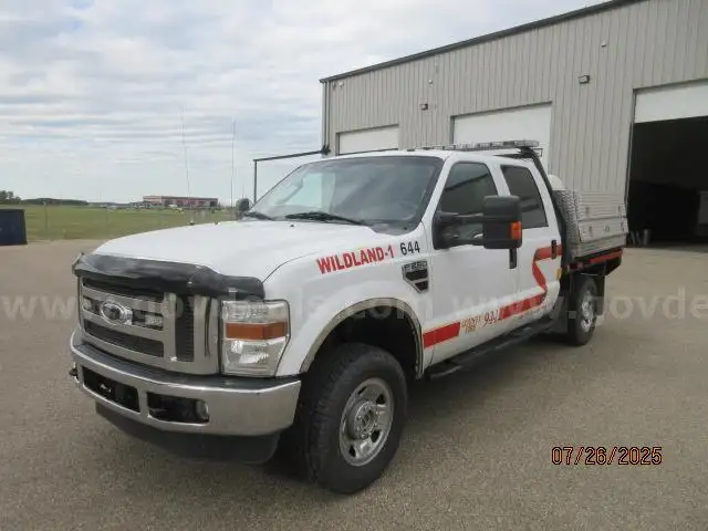 2009 Ford 4WD F-250 SD 4-DR Wildland Fire Truck - 5.4L V8 SOHC 16V Engine