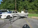 2011 Carolina Skiff JV15 and 2011 Magic Tilt Trailer