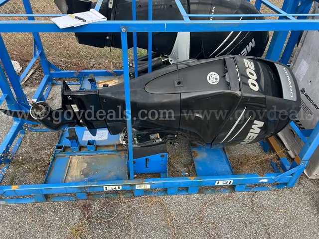 One (1) lot of Used Boat Engines