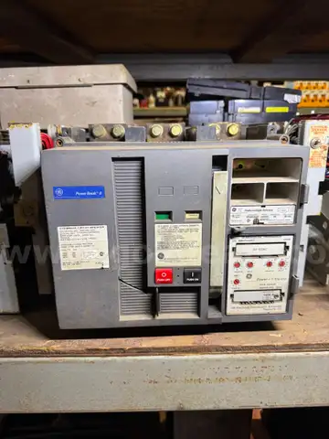 GE Power Break II SSD20D220 2000A 3P 600V Draw-Out Circuit Breaker LSIG Trip