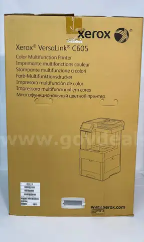 Lot of 8 Printers: Xerox VersaLink C605_YXL Multifunction Printer, Color, TAA Compliant 55 PPM, With Wireless Adapter.