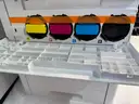 Lot of 8 Printers: Xerox VersaLink C605_YXL Multifunction Printer, Color, TAA Compliant 55 PPM, With Wireless Adapter.