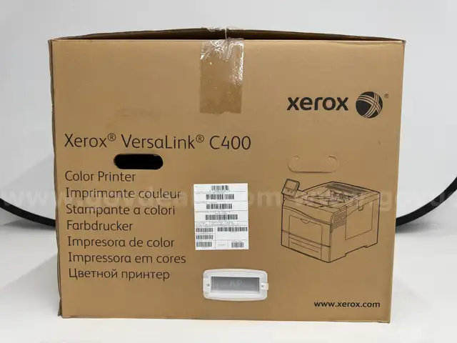 Lot of 40 Printers:Xerox VersaLink C400_YDN Color Laser Printer TAA Compliant.Xerox Warranty Active Feb 2026.New sealed