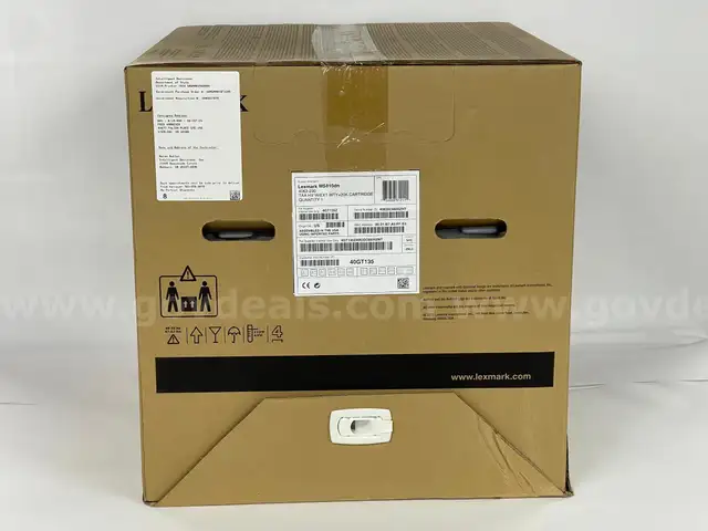 Lot of 16 PCs: Lexmark MS810dn 4063-230 Monochrome Network-ready Laser Printer 40GT135 High Voltage 220-240VAC(New )