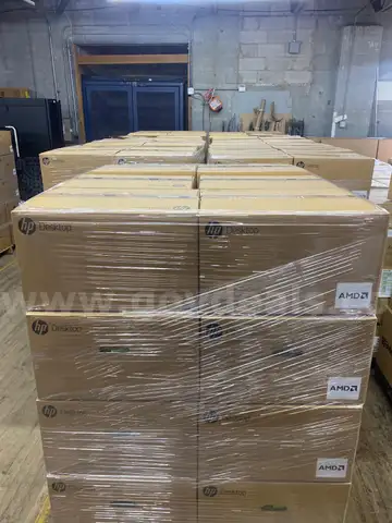 Lot of 425 PCs: HP EliteDesk 705 G4 TOWER AMD RYZEN 5 PRO 2400G, 3.60GHz, 16GB Ram.512GB HDD. New Sealed Box.