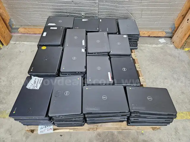 Lot of 334 Chromebook Laptops - Unlocked ✅