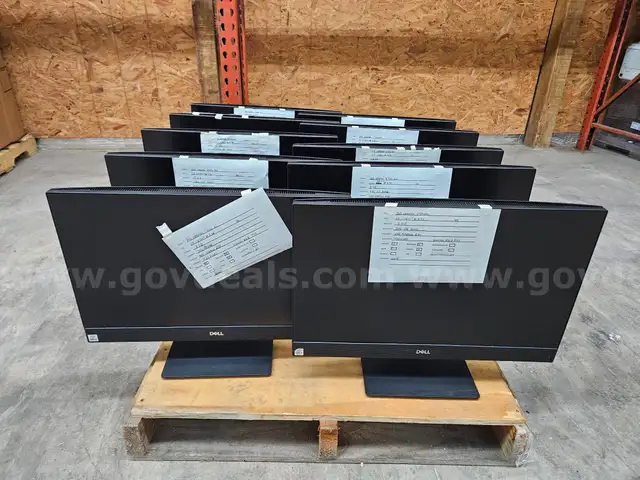 &#x2705; GREAT CONDITION! Dell OptiPlex 5480 AiO 23.8&#x22; i5-10500T 8GB 256GB - Lot of 10