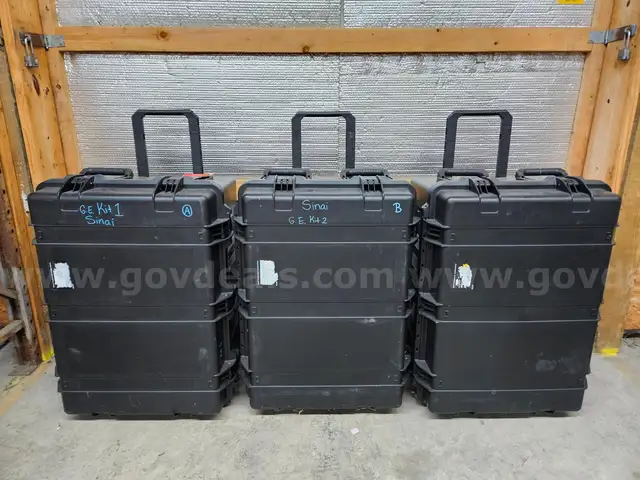 Pelican Storm Cases ✅ Lot of 3 Heavy Duty Storage Cases