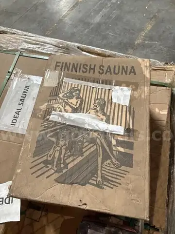 Pallet of Assorted Sauna Parts