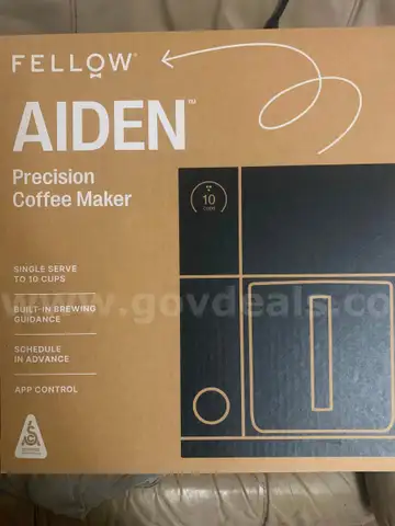 New Fellow Aiden precision coffee automatic maker