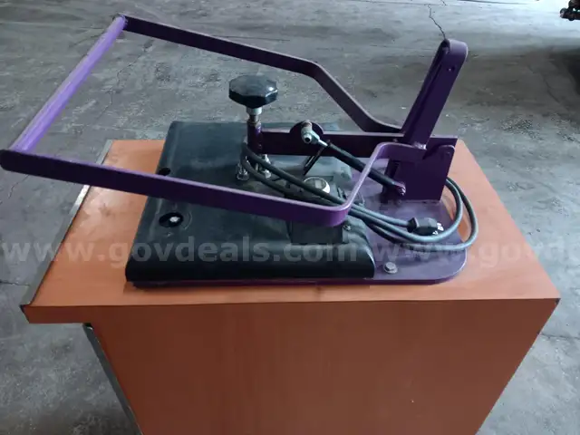 Jetpress 14 Heat Press Transfer Press with cabinet