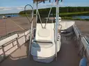 24&#x27; South Bay Center Console Fishing Pontoon &#x26; Trailer
