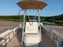 24&#x27; South Bay Center Console Fishing Pontoon &#x26; Trailer