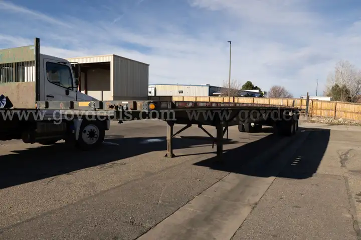 2014 Utility T/A Flatbed Trailer