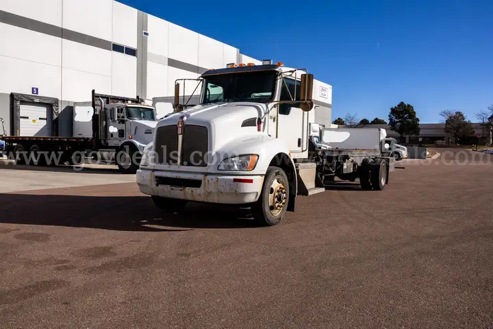 2014 Kenworth T370  Cab Chassis w/Demountable Concepts Swap Body Frame