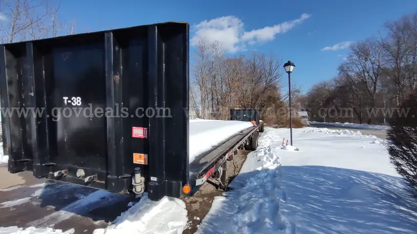 2015 Pitts T/A Flatbed Trailer