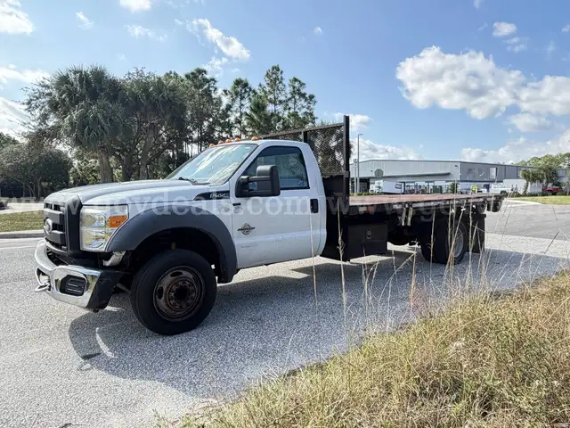 2014 Ford F550 SD Flatbed Dump Dually