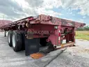 1990 Miller 45 Ft T/A Flatbed Trailer