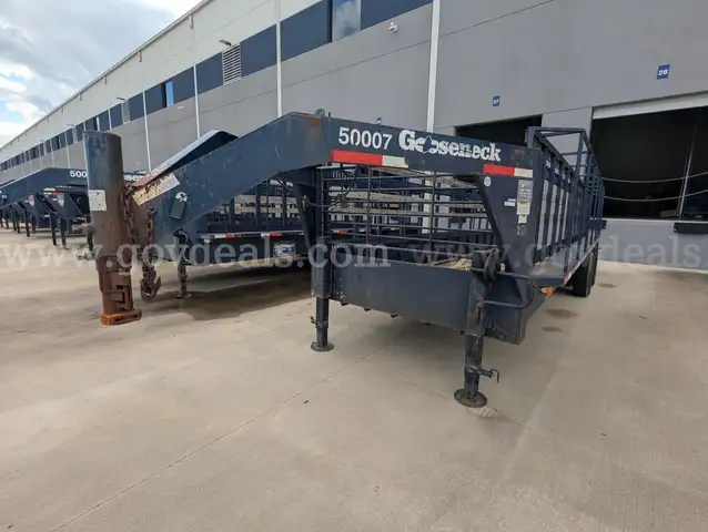 2012 Gooseneck Trailer MFG 12-24X6' 8" A7B1 24 Ft T/A Gooseneck Trailer