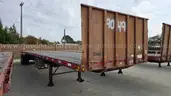 2005 Clark CFPT2005 48 Ft T/A Flatbed Trailer