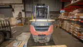 2014 Toyota 8FD40U Solid Pneumatic Tire Forklift