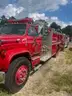 1989 GMC C7D042 CONVENTIONAL CAB, 8.2L V8 DIESEL FIRETRUCK.