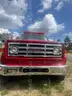 1989 GMC C7D042 CONVENTIONAL CAB, 8.2L V8 DIESEL FIRETRUCK.