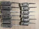 Lot of fourteen (14) Motorola Portable Radios and thirteen (13) chargers