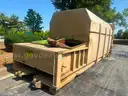 Self contained refuse split compactor