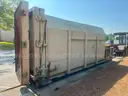 Self contained refuse split compactor