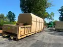 Self contained refuse split compactor