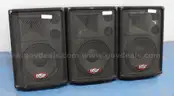 Lot of (8) PA Speakers – Peavey PR15, Behringer VP2520, OSP SC12M, TOA SL-15 (Read Description)