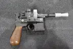 Early Prototype for STAR WARS Han Solo DL-44 Blaster - Deactivated Genuine German Mauser C96 Prop w/Poster