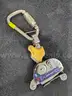 Lot of (2) DBI-SALA Lad-Saf™ X3 Rope Grab w/ Shock Absorber & Steel Carabiners– Fall Protection Device